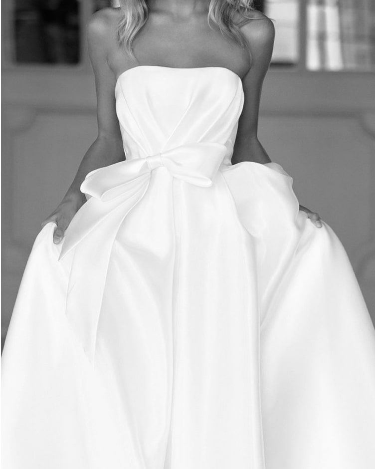 Model in Milla Nova Bridal dress